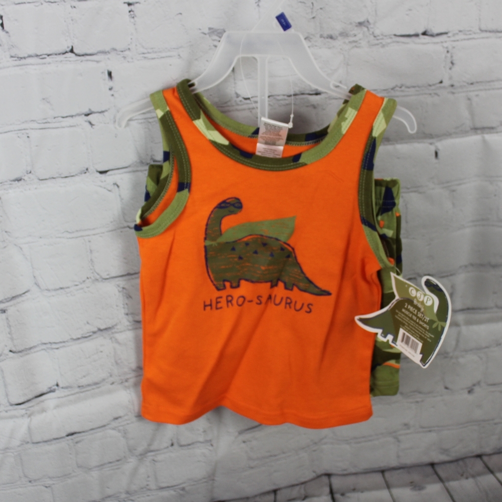 NWT CJP Baby Boys Short Set